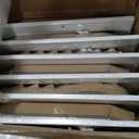 6 Pack Wall Vent Covers Interior Size 14 X 8 Inch, White Steel