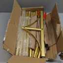 Wedding Arch Backdrop Stand 3 Pack Metal Arch Backdrop Stand (7.2FT/6.6FT/6FT), Decorative Balloon Arch Stand, Easy Assembly Backdrop Arch Stand, Gold Wedding Arch Stand for Party Decoration