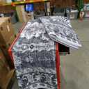 Area Rugs for Living Room 0.24inch Low Pile Faux Wool Bedroom Rug TPR Anti-Slip Backing Carpet Vintage Soft Rugs for Dining Room dcor Machine Washable (Beige, 8 * 10)