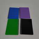 Spiral Notebook 4 Pack Pocket Notebook 4.2"x 6.1" Pocket Notepad Small Notebook (4 Pack Spiral Notebook)