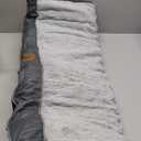 Sunheir Orthopedic Dog Bed for Large Dogs - Big Waterproof Dog Crate Bed with Removable Washable Cover, Egg Crate Foam Support, Anti-Slip Bottom, Deluxe Plush Pet Bed Mat (Grey)