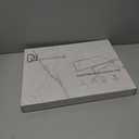 Stone Dish Drying Mats for Kitchen Counter (16x12In), Quick Dry Dish Drying Mat with Anti-Slip Pad, Absorbent Stone Dish Drying Mat, Match Any Countertop, White marble style, BPA Free, Designed in USA