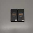 2 x Car Air Fresheners for Men | 10ml Air Freshener | Strong Perfume Hanging Diffuser with Odour Eliminaor Technology | Car Accessories | Car Scents Air Fresheners by Ikeda (Cylindrical, Coconut) (0.34 Fl Oz (Pack of 1))