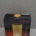 2 Pack Crystal Table Lamp, Remote and Touch Control Rose Wave Lamp, RGB Color Changing Night Light, Dimmable, USB Rechargeable Decoration Ambient Lighting for Dinner/Bars/Game Room/Living Room/Bedroom