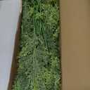 18" Real Touch Christmas Cedar Branches,Natural Droopy Soft Bendable Artificial Faux Cedar Stems,Realistic Fake Greenery Plants Stems for Vase DIY Crafts Garland Wreath Xmas Home Decoration(12Pcs)