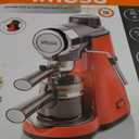 Imusa 4 Cup Epic Electric Espresso/Cappuccino Maker (Cafe Cubano, Cortadito, Colada, Cafe con Leche), Red