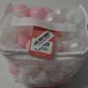 GOGOSO Ball Pit Balls,Plastics Balls for Ball Pit, Stars Hearts Shape for PastelBall for Toddlers Kids (Pink+Pearl White Stars & Hearts)