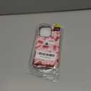 Compatible with iPhone 16 Pro Case,Cute Pink Cherry Bow Pattern with Shockproof Slim Soft TPU and Hard PC Protective Cover for Women Designed for iPhone 16 Pro Case (Frosted)