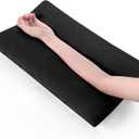 Soaoo Arm Pillows for Adults Pain Relief for Arm Pain Broken Post Surgery Soft Rest Support Pillow Leg Injury(Black)