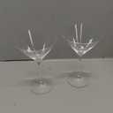 Martini Glasses Set of 2,Hand-blown 9.2OZ Crystal Cocktail Glasses for Espresso Martini,Cosmopolitan,Manhattan,Gimlet,Home Bar,Cocktail Party,Stemless Martini Glassware Gift Set