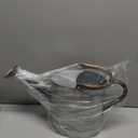 Megawodar 1 Gallon Metal Watering Can with Removable Spout, Nice Galvanized Steel Water Can with Embossed Design for Indoor and Outdoor Plants