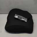 Extra Large Memory Foam Seat Cushions for Office Chairs, Pressure Relief Seat Cushion for Tailbone Pain Relief, Sciatica & Back Pain, Ergonomic Office Chair Cushion for Long Sitting & Driving (Black) (Black & Dark Gray)