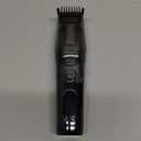 Vacuum Beard Trimmer for Men, New Version Adjustable Precision Trimming Length with 2 Comb, Electric Cordless Vacuum Trimmer for Beard, Waterproof and Rinses Easy, Blades for Skin fit, Black