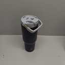 Gpeng 40 oz Tumbler with Handle, Water Bottles with Straw Lid, Insulated Stainless Steel Travel Mug Cup Holder Friendly, Keep Drinks Cold or Hot for 48+ Hours