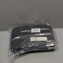 5 Pack 40-inch Suit Bag Garment Bag for Travel and Storage, Garment Bags for Hanging Clothes with Zipper and Visible Transparent Window, Black