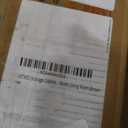 87" Farmhouse Storage Cabinet With Metal Base and Adjustable Shelf, Sideboard Coffee Bar With 2 Doors for Kitchen, Dining Room, Living Room, Brown