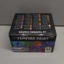 JOYIN Washable Tempera Paint Set for Kids 42PCS, Non Toxic Liquid Paint with 15 Brushes and 4 Palettes - Art Supply for Kids for Arts and Crafts Project, Finger Painting (2 oz Each)