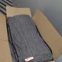 Dog Stairs for Small Dogs & Cats 18" H, 4-Step Non-Slip Dog Steps for Bed, Sofa and Chair, Pet Stairs with High Density Foam, Grey