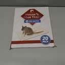 LULUCATCH Mouse Traps, 20 Pack Pre-Baited Sticky Mouse Traps Indoor for Home, Non-Toxic Bulk Sticky Pads, Glue Traps for Rats, Bugs, Spider, Mice, Cockroach, Pet Safe, Easy to Use