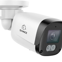 SANNCE 5MP Super HD PoE IP Security Camera with 2-Way Audio,100ft Night Vision,IP67 Weatherproof, Human/Vehicle Detection,H.265+ Indoor/Outdoor Surveillance Camera