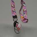 Hallo Kitty Lanyard for Keys and Women, Lanyards for ID Holder, Cute Kawaii Anime Pink Lanyard Pack of 2