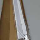 LazBlinds Cordless Cellular Shades, No Tools No Drill Blackout Honeycomb Shades Pleated Blinds for Windows, 20'' W x 48'' H, Silver White