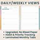 bloom daily planners 2026-2027 Planner (8.5” x 11") 13 Month Academic Year Organizer (July 2026 - July 2027) - Weekly & Monthly Agenda Book with Stickers & Tabs - Creating a Life I Love