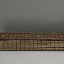 LazBlinds No Drill Bamboo Roman Shades, 30" W x 48" H, Malay Walnut