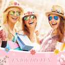 240 Pcs Fabric Daisy Flower Head for Crafts, 3 Size Faux Flower Graduation Cap Decoration Fall Outdoors Decor, Fake Daisy Heads Decor for Summer Garland Wedding DIY(Bright Colors)