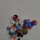 4 Pcs 3D Printed Micro Dragon Eggs with 40 Mini Animal Figurines Inside,Christmas and Birthday Gifts, Executive Desk Decor