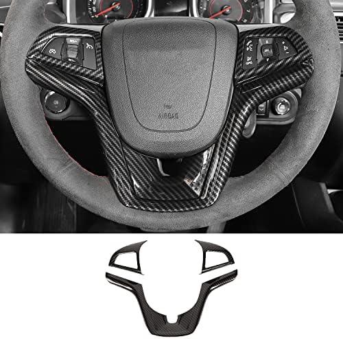 Amazon.com: RT-TCZ Steering Wheel Trim Cover Ring Decoration Kit Interior Accessories for 2012 2013 2014 2015 Chevrolet Camaro, 3 PCS (Carbon Fiber Grain) : Automotive