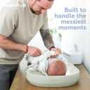 Jool Baby Waterproof Baby Changing Pad - Easy to Clean, Lightweight & Portable - Large Foam Cushion for Comfort (Sage)