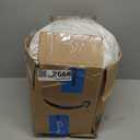 Bedsure Queen Comforter Set, White Soft Prewashed Bedding for All Seasons, 3 Pieces GentleSoft Bed Set, 1 Lightweight Comforter (90"x90") and 2 Pillowcases (20"x26")