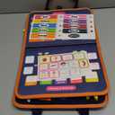 LearnToy Montessori Busy Board for Boys 3 4 5 Year, Sensory Toys for Toddlers 3-6, Ideal for Travel and Preschool - ABCs, 123s, Shapes, Colors, Animals, Weather, Birthday Gifts