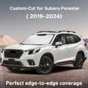EcoNour Windshield Sunshade Compatible for Subaru Forester 2019-2022 2023 2024, Sun Visor for Front Windshield & Window Sun Shade Cover, UV Heat Blocker & Protector, Car Accessories