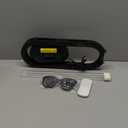 UV Light Sanitizer,4-Speed Timing and Remote Control UVC Home Disinfection Device, Portable Ultraviolet Light Sanitizer for Bed Bugs and Dust Mites, UV Lamp for Whole Room, Black