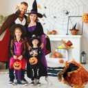 Porch Goose Outfits Halloween Goose Outfit Holiday Goose Clothes for Yard Lawn 23" High Concrete Goose Costume Outdoor Garden Statue Halloween Decor Accessories - Lace Maple Dresses & Hat