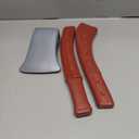 Nicky Bigs Novelties Fake Axe Prop 24 Inch Long Lumberjack Halloween Costume Accessories Plastic Weapons Felling Ax Adults