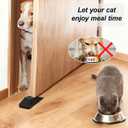 2 x Door Prop for Cats Funny Anti-Slip Rubber Large Door Stoppers - Heavy Duty Door Stopper Wedge, 2 inches High Tesla Cybertruck Styling Door Stop, Big Door Holder Suits Any Floor As a Gifts