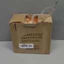 NURADA Flameless Candles with Remote and Timer - 3D Wick Unbreakable Acrylic Battery Operated LED Pillar Battery Candles for Fall Thanksgiving Dinner Tables Wedding Party Home Decor - Orange 2 Pack