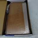 Vintage Bread Box for Kitchen Countertop - Retro Brown Bread Storage Box Breadbox