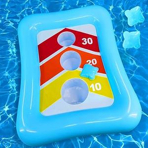 Northlight Inflatable Bean Bag Toss Swimming Pool Game
 37.01in x 29.13 in