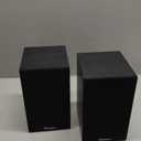 Elimavi 30W*2 Passive Bookshelf Speakers for Record Players and Home Theater Systems, Midrange and High-Frequency Stereo Speakers, Indoor Rear Surround Speakers, Requires a Receiver or Amplifier,Black