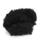 Afro Bun Puff Hair Extension | Soft & Lightweight for Braids/Twists/Updos | Authentic Black Curly Hairpiece | Fits Short Hair Care & Styling