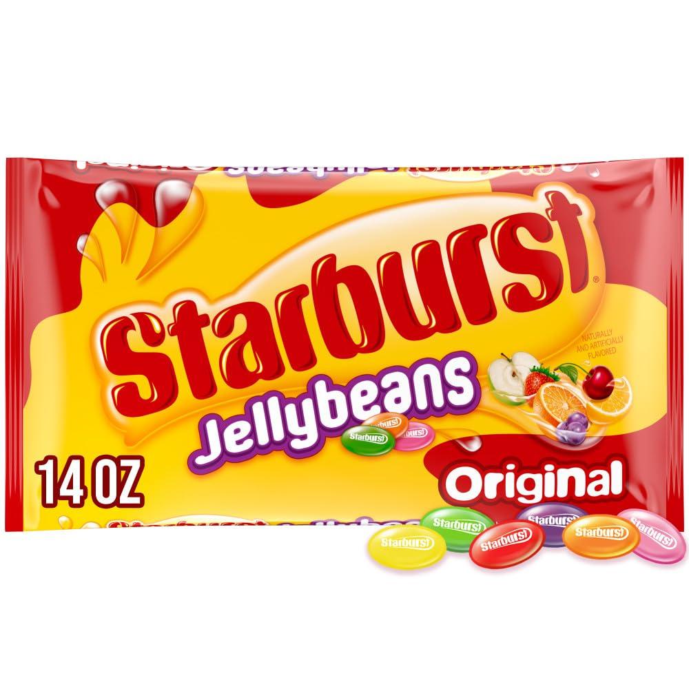 STARBURST Original Jelly Beans Gummy Candy, 14 oz Bag (EXP 04/30/27)
