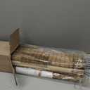 Cordless Bamboo Roman Shades 34x64in, Light Filtering Bamboo Blinds for Indoor Windows, Office, Bathroom and Living Room, Privacy Teak.