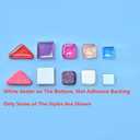 BTMIEY 500g Glue Down Irregular Tiny Mosaic Tile Hobbies Children Handmade Crystal Craft for Bathroom Kitchen Home Decoration DIY Art Projects,0.4X0.4 Inch(Mixed Color Series)
