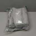 Amazon Basics Breathable, Stretchy 100% Cotton Jersey Knit 3 Piece Bed Sheet Set with Deep Pockets, Flat and Fitted Sheets, Pillowcase, Machine Washable, Twin, Light Gray, Solid