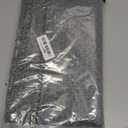 2' x 4' Entryway Rug, Boho Small Area Rug, Machine Washable, Woven Rug, Non-Slip, Vintage Design, Pet Friendly, Soft Faux Fibre, for Indoor Entryways, Bedroom, Kitchens, Front Doors Grey