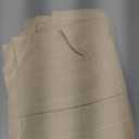 Chyhomenyc Linen Curtains 30 Inch Length, Faux Linen Textured Small Kitchen Window Curtains, Light Filtering Short Curtains for Bathroom Curtains Window, 30x30 Inch, 2PCS